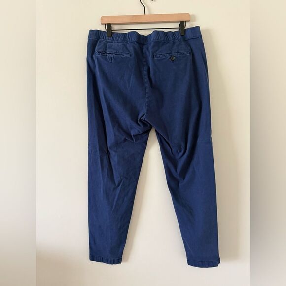 Bonobos Nordstrom Weekend Wanderer Cotton Pant in Navy - Size L - Picture 4 of 7